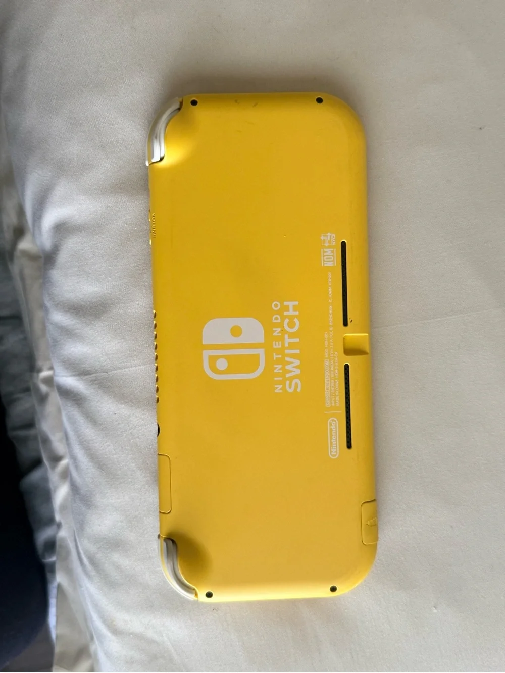 Nintendo Yellow Handheld Gaming Console - Compact Switch Lite Style